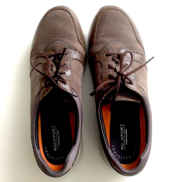 Rockport Brown/Olive Green Trutech Prowalker Comfort Sz 9.5 M - Picture 1 of 14